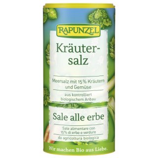 Rapunzel Kräutersalz mit 15% Kräutern & Gemüse bio 125 g