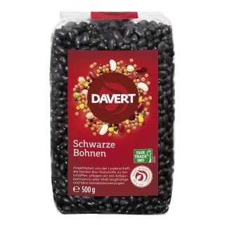 Davert Schwarze Bohnen bio 500 g