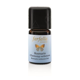 Farfalla Rosmarin Chemotyp Verbenon Grand Cru ätherisches Öl naturrein bio 5 ml