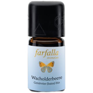 Farfalla Juniper Berry essential oil 100% pure organic wild 5 ml