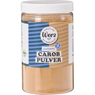 Werz Carob Pulver glutenfrei vegan bio 200 g