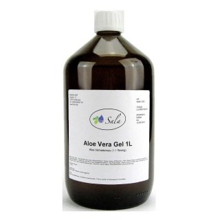 Sala Aloe Vera Gel 1:1 pur flüssig 1 L 1000 ml Glasflasche