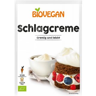 Biovegan Schlagcreme vegan bio 2 x 27 g