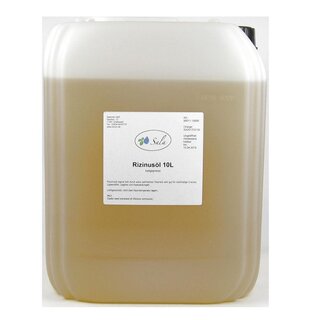 Sala Ricinus Castor Oil cold pressed Ph. Eur. 10 L 10000 ml canister