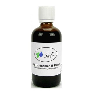 Sala Cannabis Sativa Seed Oil cold pressed virgin organic 100 ml PET bottle