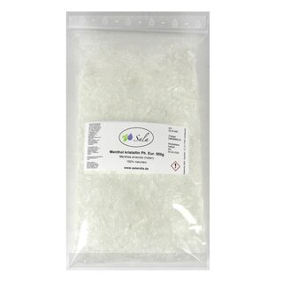 Sala Menthol kristallin Mentholkristalle Ph. Eur. 500 g Beutel