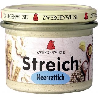 Zwergenwiese Spread Horseradish gluten free vegan organic 180 g