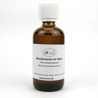 Sala Mandarinenöl rot ätherisches Öl naturrein 100 ml Glasflasche