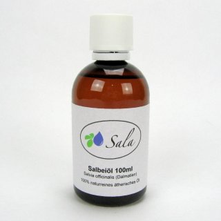 Sala Sage essential oil 100% pure 100 ml PET bottle