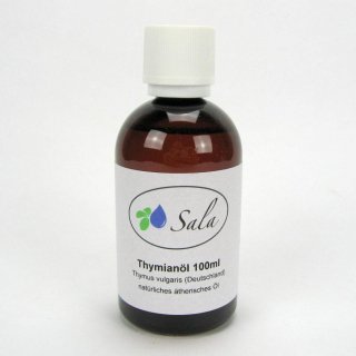 Sala Thyme essential rectificated essential oil 100% naturally 100 ml PET bottle