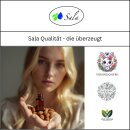 Sala Almond Oil cold pressed conv. 1 L 1000 ml glass bottle