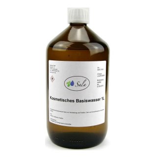 Sala Cosmetic Basic Water parfümfrei 96% Alcohol 1 L 1000 ml glass bottle