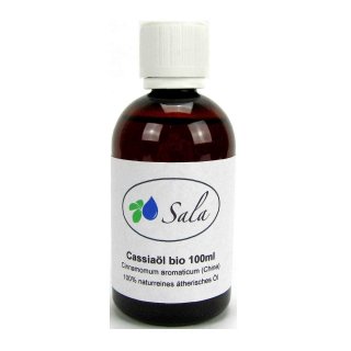 Sala Cassia essential oil 100% pure organic aroma 100 ml PET bottle