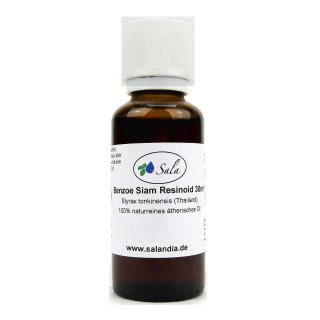 Sala Benzoe Siam Resinoid essential oil 100% pure 30 ml