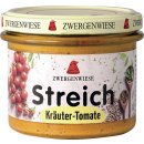 Zwergenwiese Streich Kräuter Tomate glutenfrei vegan...