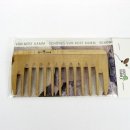 Kostkamm Curl comb wood extreme rough 16 cm
