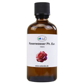 Sala Rose Water Ph. Eur. 100 ml glass bottle