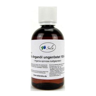 Sala Arganöl kaltgepresst ungeröstet food grade BIO 100 ml PET Flasche