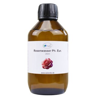 Sala Rose Water Ph. Eur. 250 ml glass bottle