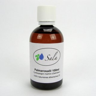 Sala Palmarosaöl ätherisches Öl naturrein 100 ml PET Flasche
