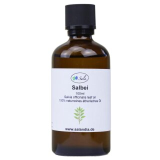 Sala Sage aroma essential oil 100% pure 100 ml glass bottle