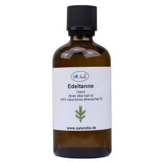Sala Edeltannennadelöl Aroma ätherisches Öl naturrein 100 ml Glasflasche