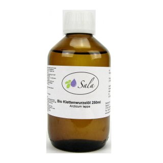 Sala Burr Root Oil organic 250 ml glass bottle