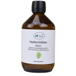 Sala Clove Leaf aroma essential oil 100% pure 500 ml glass bottle