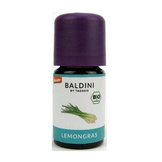 Baldini Bio Aroma naturreines ätherisches Öl Lemongras demeter 5 ml