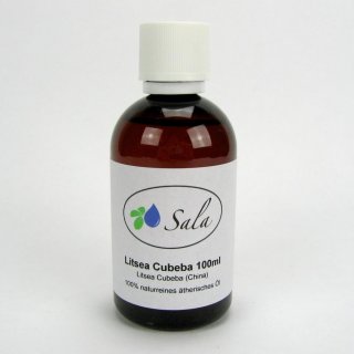 Sala Litsea Cubeba ätherisches Öl naturrein 100 ml PET Flasche