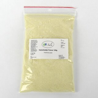 Sala Cocoa Butter Powder food grade 100 g bag