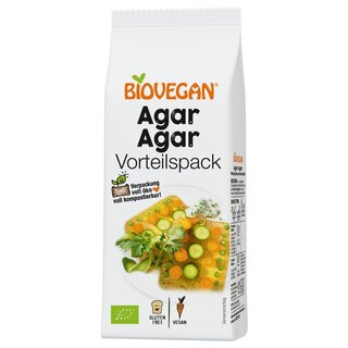 Biovegan Agar Agar GelierFix glutenfrei vegan bio 100 g