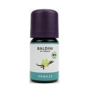 Baldini Vanille Extrakt Bio Aroma naturreines ätherisches Öl 5 ml