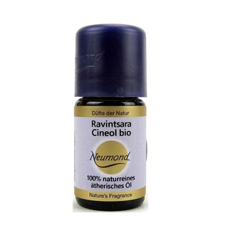 Neumond Ravintsara Cineol essential oil 100% pure organic 5 ml