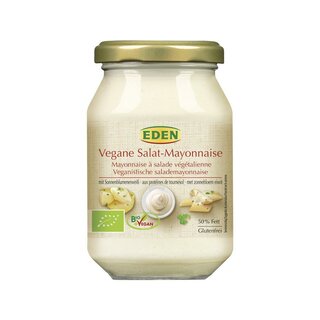 Eden Vegane Salat Mayonnaise ohne Ei glutenfrei vegan bio 250 ml