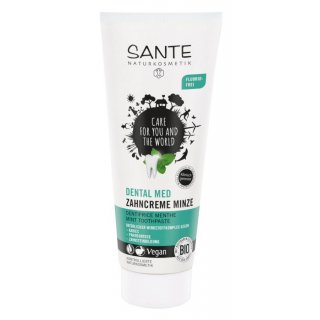 Sante Dental Med Mint Toothpaste fluoride free vegan 75 ml