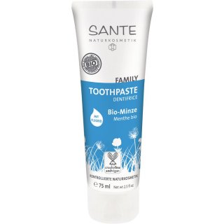 Sante Family Toothpaste Zahncreme Bio Minze mit Fluorid 75 ml