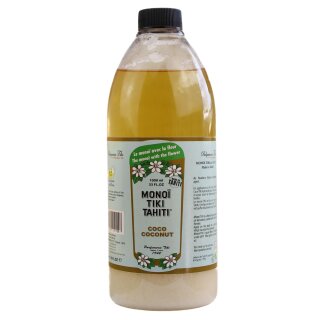 Monoi Tiki Tahiti Coconut Kokos 1 L 1000 ml PET Flasche