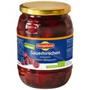 Morgenland Sour Cherries pitted organic 700 g drip off...