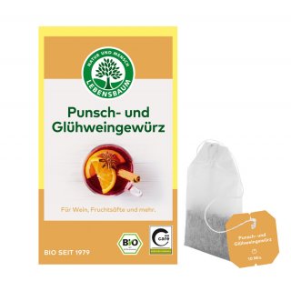 Lebensbaum Punsch & Glühweingewürz bio 5 x 2 g Tüte