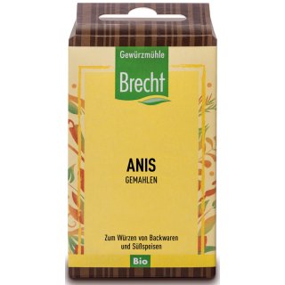 Brecht Anise ground organic 35 g refill pack