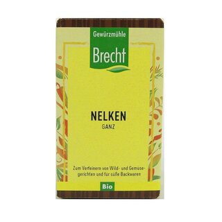 Gewürzmühle Brecht Cloves whole organic 30 g refill pack