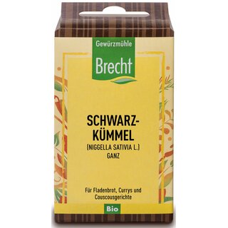Brecht Schwarzkümmel ganz bio 40 g Nachfüllpackung