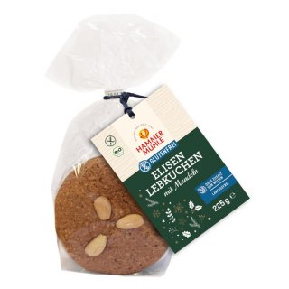 Hammermühle Almond Gingerbread gluten free 3 pack gluten free organic 225 g
