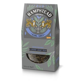Hampstead Tea Earl Grey Tea loose demeter organic 100 g bag