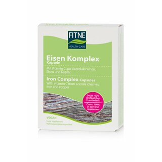 Fitne Eisen Komplex Kapseln vegan konv. 30 Stk. 9,51 g
