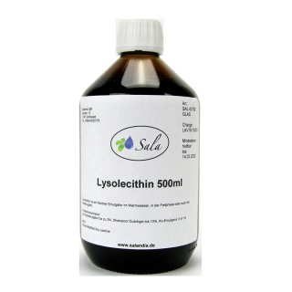 Sala Enzym-Modified Soy Lecitine E60 500 ml glass bottle