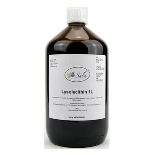 Sala Enzym-Modified Soy Lecitine E60 1 L 1000 ml glass bottle