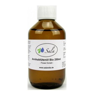 Sala Arnikaöl Arnikablütenöl bio 250 ml Glasflasche