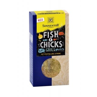 Sonnentor Fish & Chicks BBQ Spice organic 55 g bag